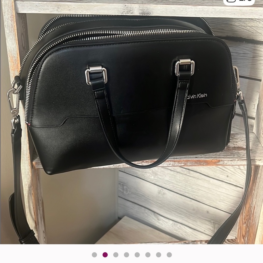 Calvin Klein Black Satchel